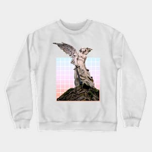 vaporwave angel Crewneck Sweatshirt